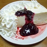 ブルーベリーレアチーズケーキっ♪